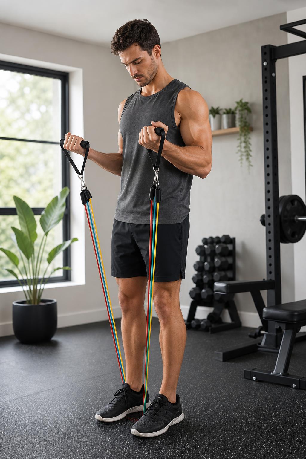 Standing bicep curls